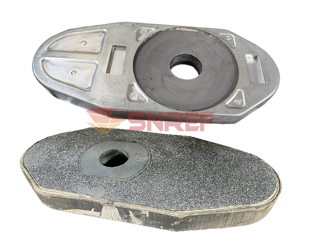 cs80 Slide gate plate